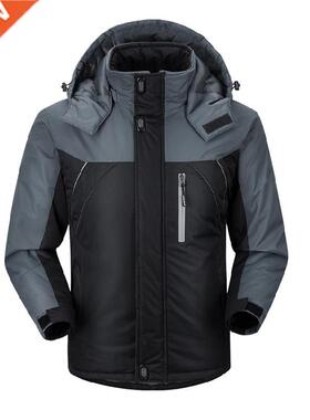 Abrigo de terciopelo grueso para hombre, chaqueta impermeabl