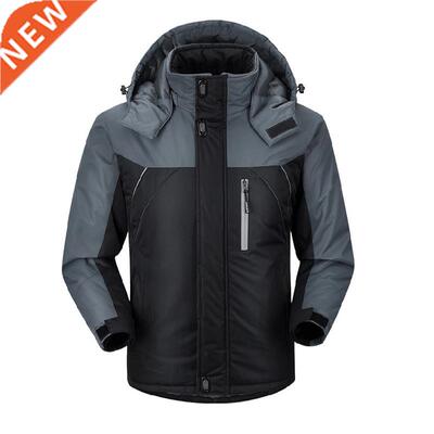 Abrigo de terciopelo grueso para hombre, chaqueta impermeabl