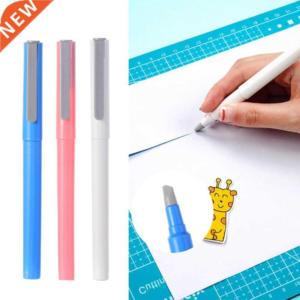 1 pc Creative Pen Shaped Paper Cutter Parchment Ceramic Bla