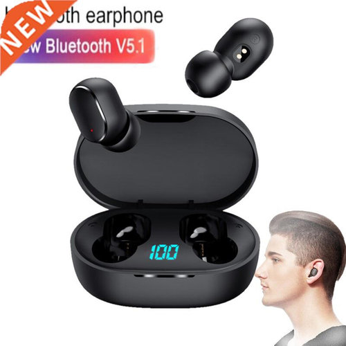 TWS E6S Bluetooth Earphones Wireless Earbuds IN Ear Stereo N