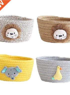 Toy orage basket Cotton Rope Woven Sundries Organizer