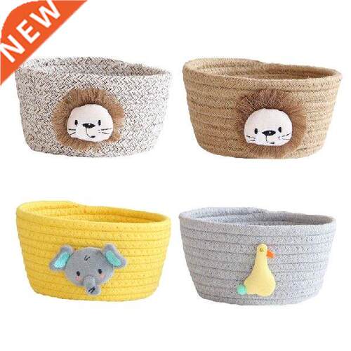 Toy orage basket Cotton Rope Woven Sundries Organizer