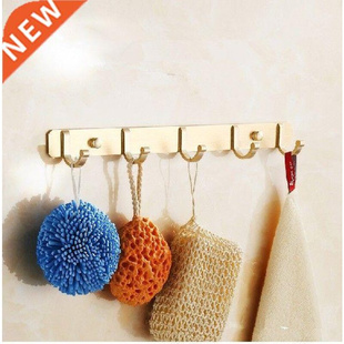 1PC Space Aluminum Clothes Hooks Coat Hooks Silver Gold