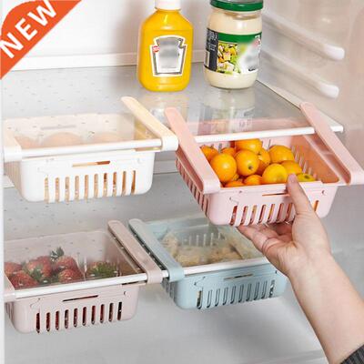 Fridge Organizer Storage Box Refrigerator Drawer Plastic Sto