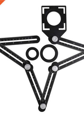 6 pliant Multi Angle mesure règle céramique carrelage trou