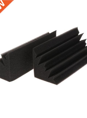 4pcs Corner Bass Trap Acoustic Soundproofing Polyurethane Fo