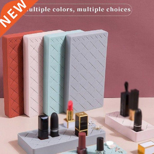 Lipstick Holder Silicone Cosmetic Brush Organizer Storage