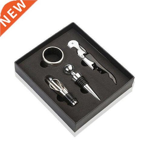 4pcs/set Beer Wine Bottle Opener Wine Stopper Corkscrew