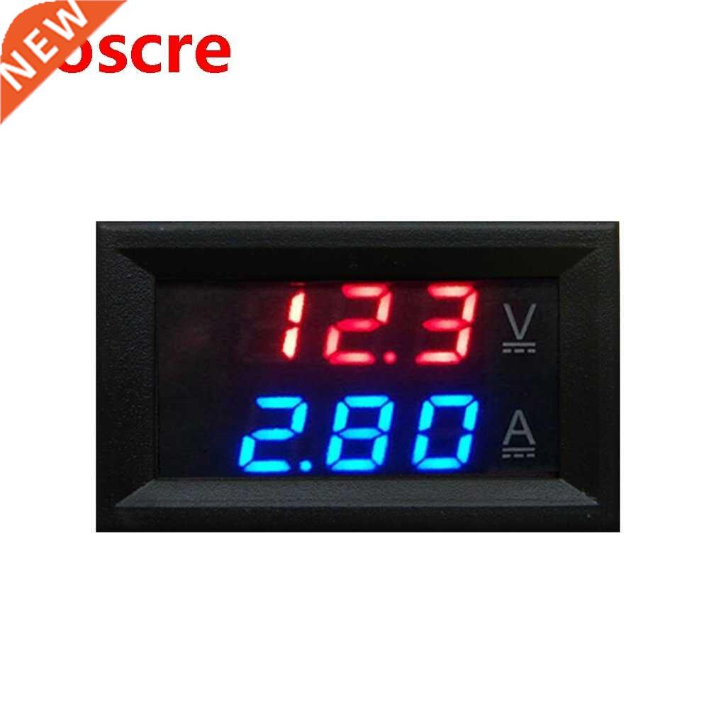 Mini Digital Voltmeter Ammeter DC 100V 10A/50A/100A Panel Am
