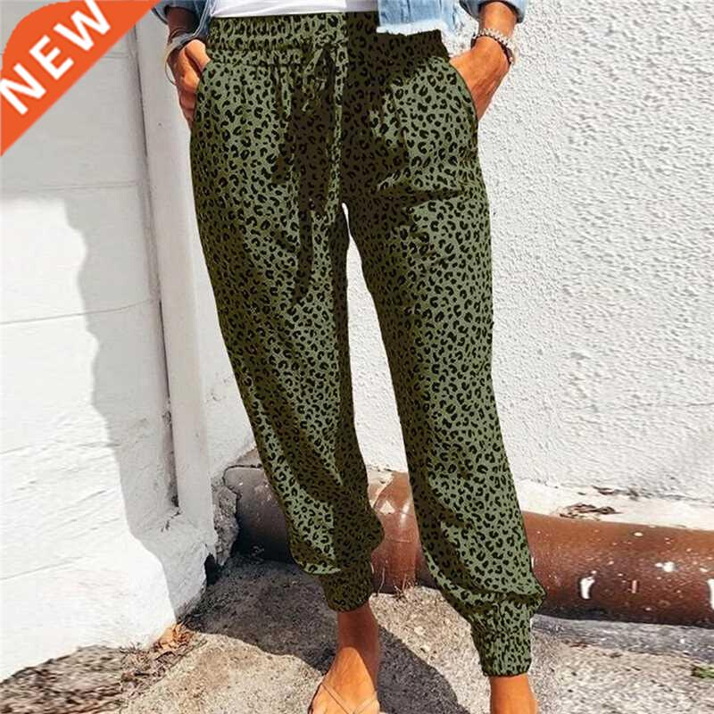 S-2XL Plus Size Casual Women Trousers 2020 Summer Ankle-Leng