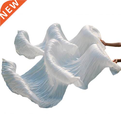 High Quality Silk Belly Dance Fan Dance 100% Real Silk Veils