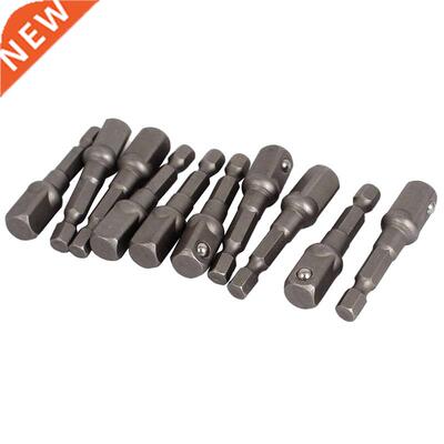 1/4-inch Hex Shank 3/8-inch Impact Power Drill Socket Adapte