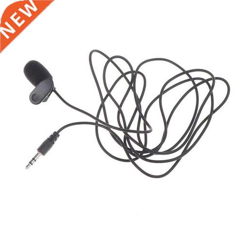 Handsfree 2m Long Wired 3.5 Mm Stereo Jack Mini Car Micropho