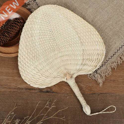 1PC Hand-woven Mosquito Repellent Fan Summer Manual Straw