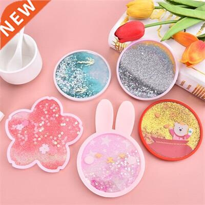 1 Pc Cherry Blossom Quicksand Coaster Marine Fish Scale