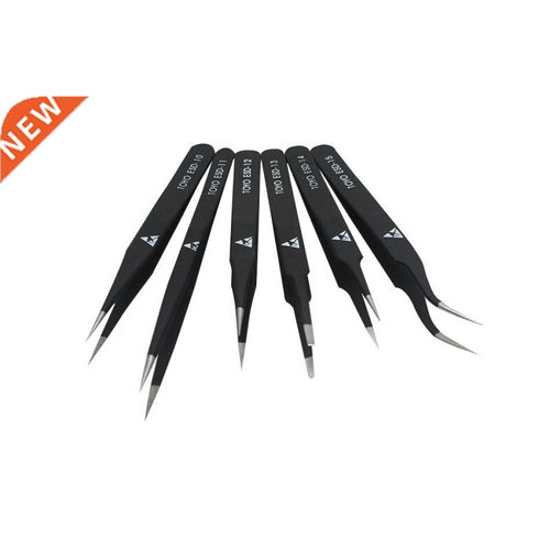 Good Quality TOYO Anti-static ESD 10-15 Tweezers Set For