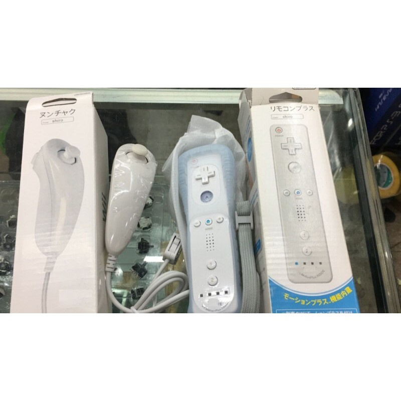 10sets  Nintend Wii 2 In 1 Set Wireless Bluetooth Pad Remote