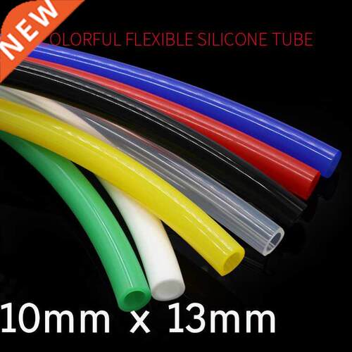 Colorful Flexible Silicone Tube ID 10mm x 13mm OD Food Grad
