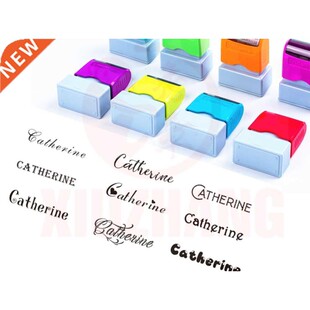 Custom teacher Name ink Stamp Signature Calligraphy Selfing-