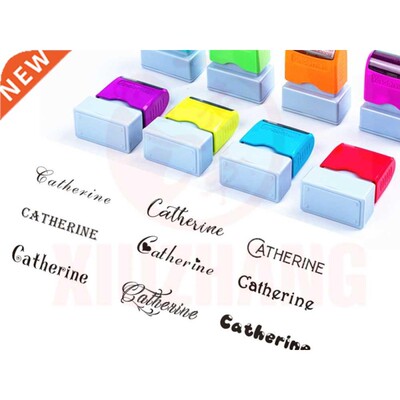 Custom teacher Name ink Stamp Signature Calligraphy Selfing-