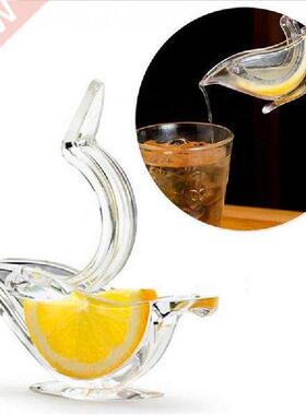 Acrylic Lemon Clip Manual Citrus Juicer Hand Orange