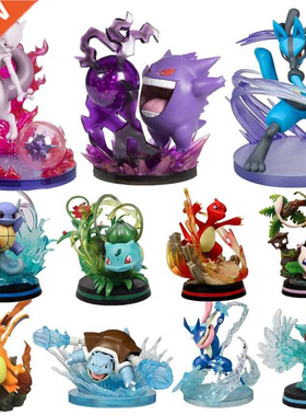 15cm Pokemon Pokeball Detective Pikachu GK Gengar Mewtwo Umb