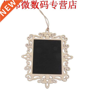 Blackboard Table Pieces Dec board Hanging Message Wood