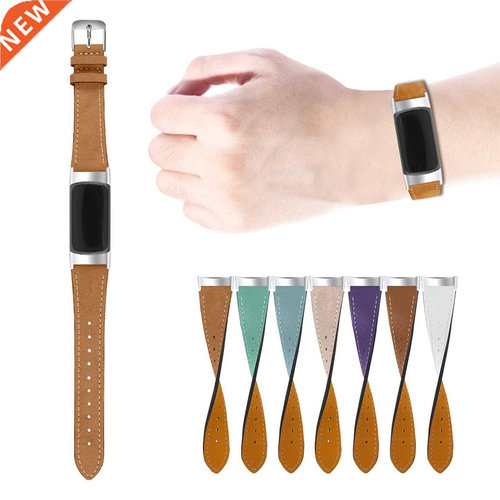 Leather Strap For Fitit Charge 5 Watchstrap Fashion Sports