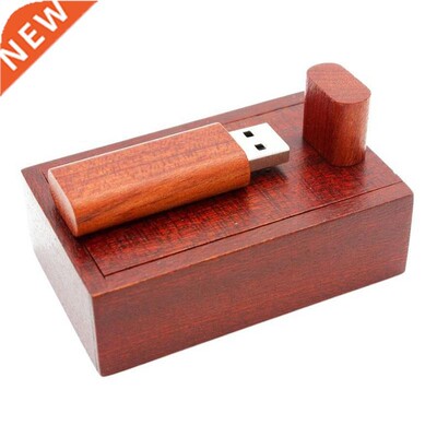 SB 2.0 Wooden usb+box usb flash drive original Memory stick