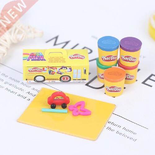 1 Set 1/12 Scale Mini Dollhouse Miniature Crayon Cutting
