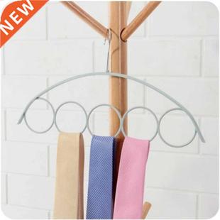 Storage Slots Hole Rope Ring Hanger Shawl Wraps Scarf 1Pc
