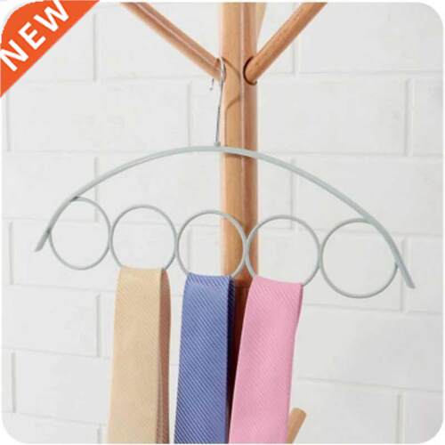 1Pc 5 Hole Scarf Wraps Shawl Storage Hanger Ring Rope Slots