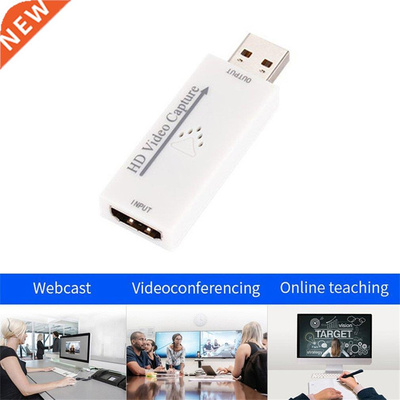 4K Video Capture Card USB 2.0 HDMI-compatible Video Grabber