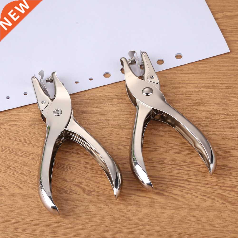 Hole Puncher Portable Single Hole Punch Paper Material Scrap