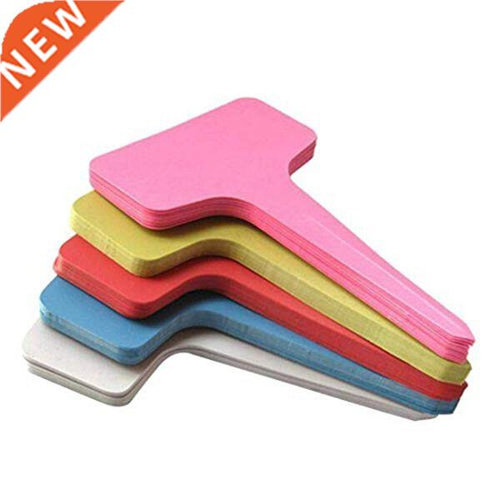 New 100Pcs Plant Labels Multicolor Waterproof Plastic Plant