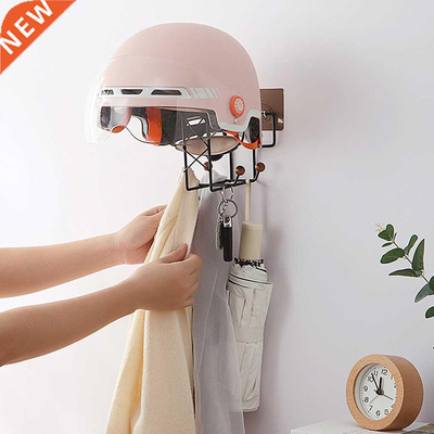 RecabLeght Motorcycle Helmet Rack Punch-Free Bathroom Shelf