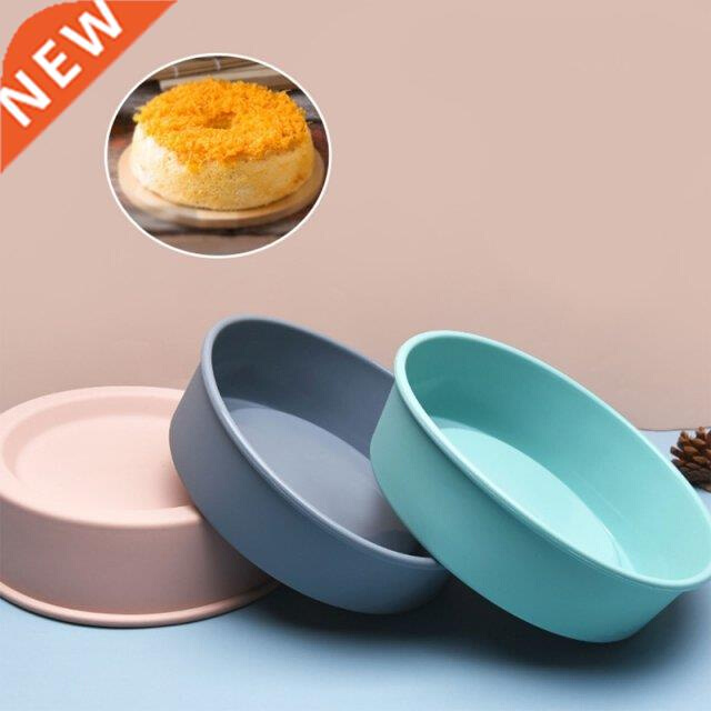 Cake Pan Round Silicone Cakes Pan Sponge Flan Mold rawberr