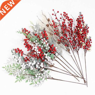 Christmas Berry Artificial Pine Cone For Christmas Decoratio