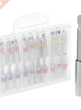 20 Pcs Torx Flat Hex Bit Set PH Head Color Coded with Holder