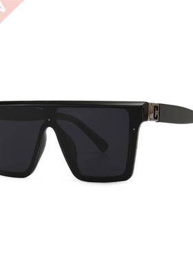 Vintage Luxury Designer Brand Fashion Oversized Sque Sungl