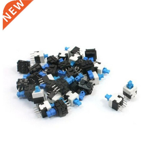8x8mm Square Mini Push Button Self-locking Switch Multimete