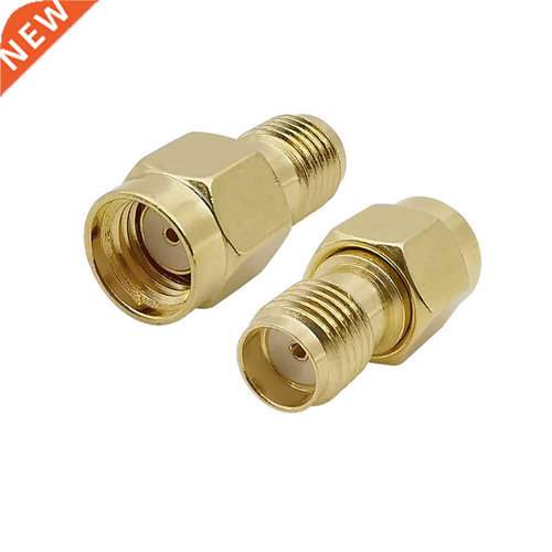 1Pcs RF SMA Adapter RP SMA Male Plug to SMA Female Jack Wi-F