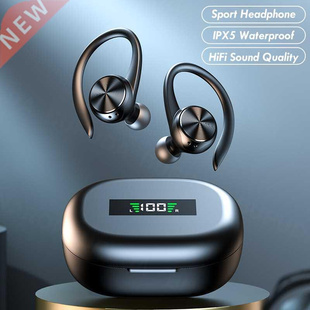 Sports Bluetooth Wireless Headphones with Mic IPX5 Waterproo
