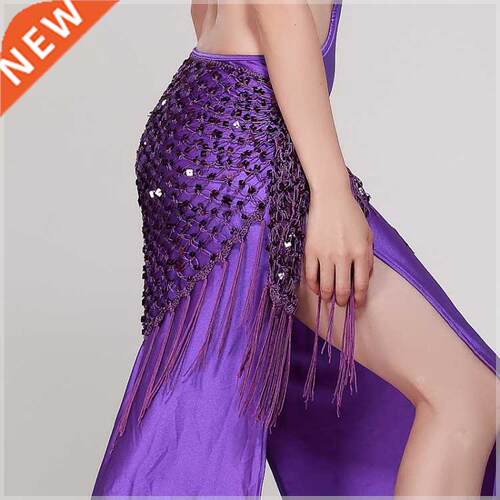 12 colors belly dance accessories long tassel belt elaic t