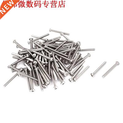 5.5mm Hoofd Dia M3x30mm Hex Socket Button Cap Bouten Schroev