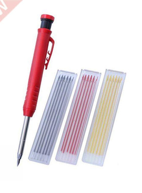 Cpenter Pencil Set with 7 Refill Leads Built-in Shpener