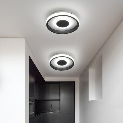 LED Ceiling Lights Black White Ceiling Lamp Lighting Square