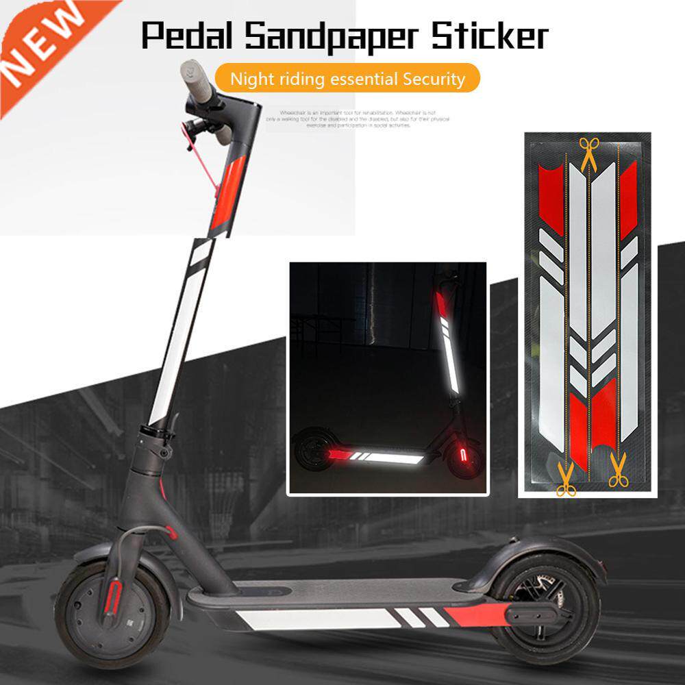 8 colors Reflective Styling Stickers Night Safety Skateboard