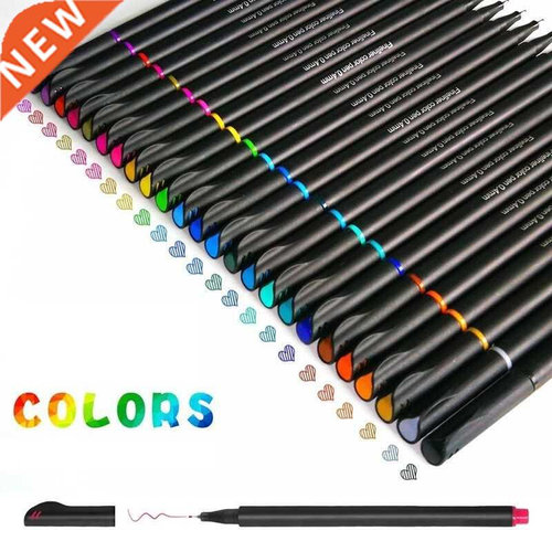 12/24/6/48/60 Color Fine Liner Pen 0.4mm Fineliner Drawing