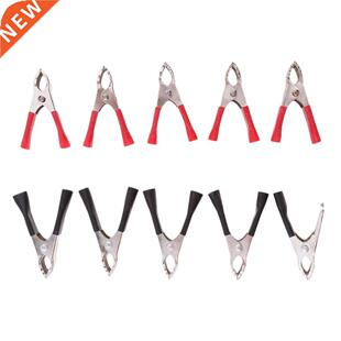10 Pieces Insulated Testing Alligator Crocodile Clips